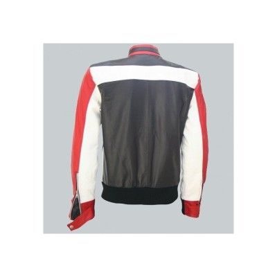 Handmade Cowhide Leather Men's Biker Jacket