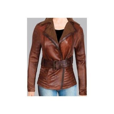 New Women's Leather Jacket