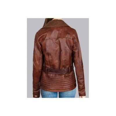 New Women's Leather Jacket